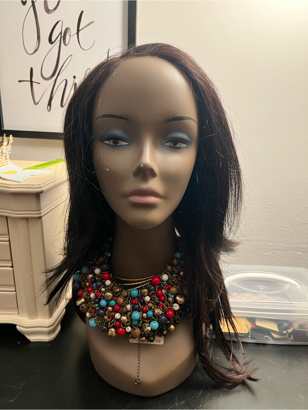 P1b/30 human hair lace part wig